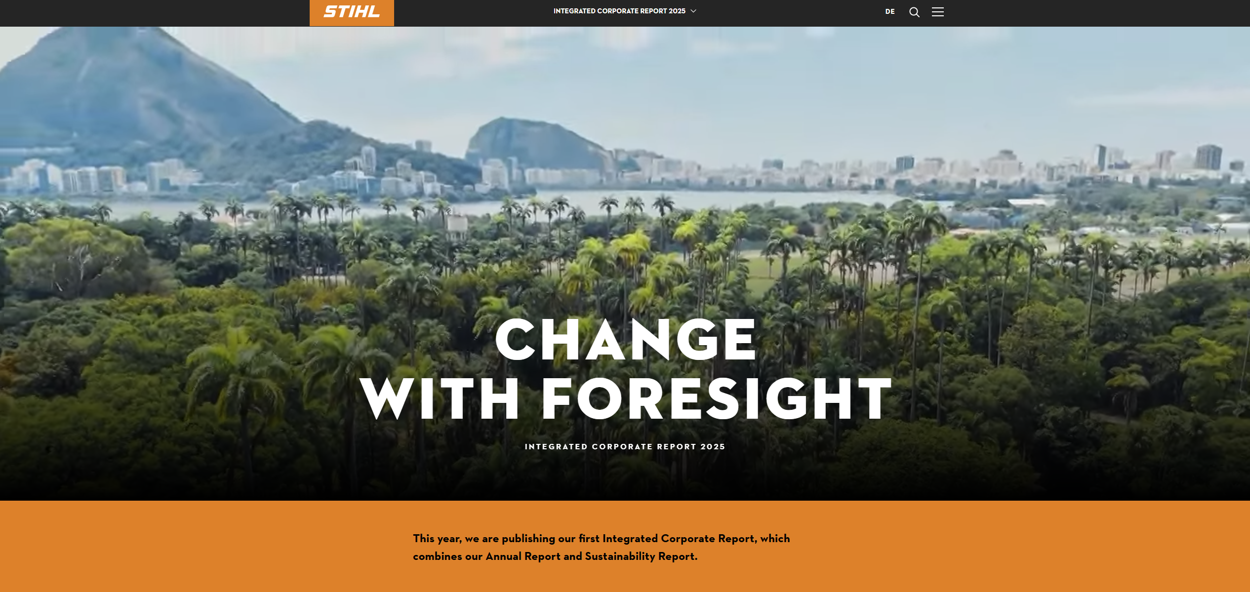 Sustainability report